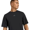Vyriški marškinėliai adidas D4T PrimeLift 3 Stripes juoda KE9937 (XL)