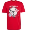 Vyriški marškinėliai adidas FC Bayern Muenchen Seasonal Graphic raudona KG2586 (XL)