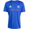 Vyriški marškinėliai adidas France 26 Jersey mėlyna KH2312 (M)