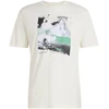 Vyriški marškinėliai adidas Memories of Sport Outdoor Graphic kreminė KC7095 (L)