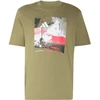 Vyriški marškinėliai adidas Memories of Sport Outdoor Graphic khaki KC7098 (L)