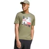 Vyriški marškinėliai adidas Memories of Sport Outdoor Graphic khaki KC7098 (L)