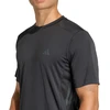Vyriški marškinėliai adidas Tech Essentials Workout 3-Stripes juoda KQ7485 (2XL)
