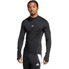 Vyriški marškinėliai adidas Techfit Cold.Rdy Longsleeve Tee juoda JL5623 (XL)