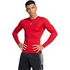 Vyriški marškinėliai adidas Techfit Long Sleeve Tee raudona JP2926 (2XL)