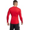 Vyriški marškinėliai adidas Techfit Long Sleeve Tee raudona JP2926 (2XL)