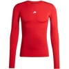 Vyriški marškinėliai adidas Techfit Long Sleeve Tee raudona JP2926 (2XL)