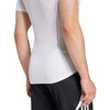 Vyriški marškinėliai adidas Techfit Short Sleeve Tee balta JP4675 (M)