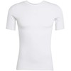 Vyriški marškinėliai adidas Techfit Short Sleeve Tee balta JP4675 (M)
