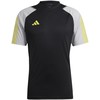 Vyriški marškinėliai Adidas Tiro 23 Competition Jersey juodos ir pilkos spalvos HU1295 (M)