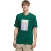 Vyriški marškinėliai adidas Waterfall Graphic žalia KS2173 (2XL)