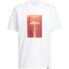 Vyriški marškinėliai adidas Waterfall Graphic balta KH0398 (M)