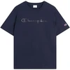 Vyriški marškinėliai Champion SS Tee tamsiai mėlyna 222992 BS501 (S)