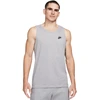 Vyriški marškinėliai Nike Club Tank pilka BQ1260 063 (S)