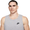 Vyriški marškinėliai Nike Club Tank pilka BQ1260 063 (S)