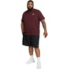 Vyriški marškinėliai Nike Club Tee bordo spalvos AR4997 652 (2XL)