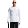 Vyriški marškinėliai Nike Club Tee LS balta AR5193 100 (XL)