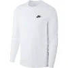 Vyriški marškinėliai Nike Club Tee LS balta AR5193 100 (XL)