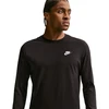 Vyriški marškinėliai Nike Club Tee LS juoda AR5193 010 (S)