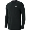 Vyriški marškinėliai Nike Club Tee LS juoda AR5193 010 (S)