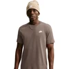 Vyriški marškinėliai Nike Club Tee ruda AR4997 274 (XL)
