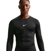Vyriški Nike Dri-FIT Pro ilgomis rankovėmis marškinėliai, juodi