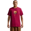 Vyriški marškinėliai Nike FC Barcelona raudona IM1659 620 (M)