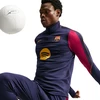 Vyriški marškinėliai Nike FC Barcelona Strike tamsiai mėlyna II3253 401 (S)