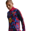 Vyriški marškinėliai Nike FC Barcelona Strike Home mėlyna-raudona IQ1301 621 (M)