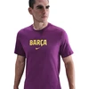 Vyriški marškinėliai Nike FC Barcelona Wordmark Tee violetinė HQ8406 595 (2XL)