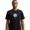 Vyriški marškinėliai Nike Inter Mediolan juoda IM1662 010 (L)