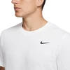Vyriški marškinėliai Nike Nk Df Te Dfc Crew Solid balta AR6029 100 (L)