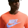Vyriški marškinėliai Nike Nsw Tee Icon Futura oranžinė AR5004 835 (M)