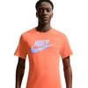 Vyriški marškinėliai Nike Nsw Tee Icon Futura oranžinė AR5004 835 (M)