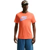 Vyriški marškinėliai Nike Nsw Tee Icon Futura oranžinė AR5004 835 (M)