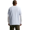 Vyriški marškinėliai Nike Nsw Tee Icon Swoosh melsva DC5094 408 (M)