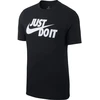 Vyriški marškinėliai Nike Tee Just do It Swoosh juoda AR5006 011 (L)