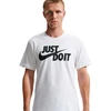 Vyriški marškinėliai Nike Tee Just do It Swoosh balta AR5006 100 (S)