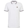 Fila Holdings Vyriški marškinėliai polo Fila Lubbeek balta FAM0898 10001 (XL)