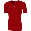 Vyriški marškinėliai Puma LIGA Baselayer SS raudona 655918 01 (2XL)