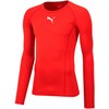 Vyriški marškinėliai Puma Liga Baselayer Tee LS raudona 655920 01 (S)
