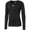 Vyriški marškinėliai Puma Liga Baselayer Tee LS juoda 655920 03 (M)