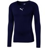 Puma LIGA Baselayer LS vyriški marškinėliai tamsiai mėlyni 655920 20 (M)