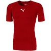 Puma LIGA Baselayer SS vyriški marškinėliai raudoni 655918 01 (L)
