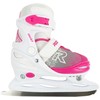 Łyżwy Roces Jokey Ice X balta ir-rožinė 450746 001 (30-33)