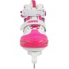 Łyżwy Roces Moody Ice X balta ir-rožinė 450744 001 (30-35)