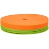 Lankstūs lauko žymekliai - apvalūs 15 cm - 6x žali, 6x oranžiniai SMJ sport ZPO-OG