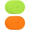 Lankstūs lauko žymekliai - apvalūs 15 cm - 6x žali, 6x oranžiniai SMJ sport ZPO-OG