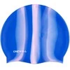 Maudymosi Kepuraitė Silikoninė Crowell Multi Flame Mėlynai Rožinė col.06
