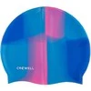 Maudymosi Kepuraites Silikonas Crowell Multi Flame Mėlynai Rožinis Col.09